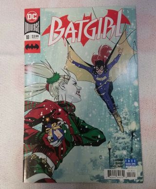 Batgirl 18 Nm Joshua Middleton Cover B Variant Harley Quinn Dc Comics