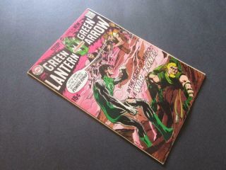 Green Lantern 77 - - Dc 1970 - In The Heart Of America A War Zone