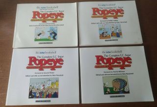 4 Books Complete E.  C.  Segar Popeye Dailies Nemo Fantagraphics 5,  6,  9,  11