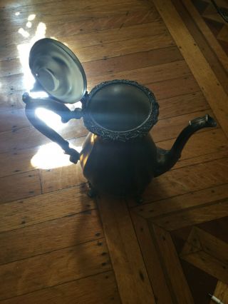 VINTAGE Webster Wilcox Countess (Silverplate,  Hollow ware) Coffee Pot by ONEIDA 2