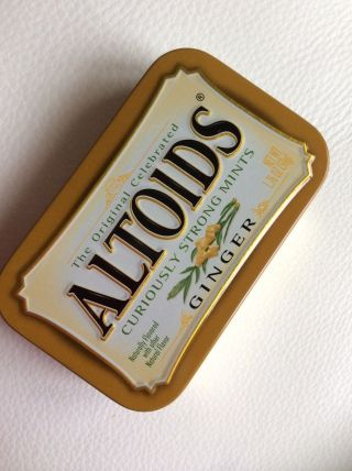 Altoids Ginger Discontinued Collectors Tin