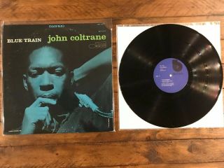 John Coltrane Blue Train Vinyl Lp Bst 81577 Blue Note Ultrasonic Cleaned Ex