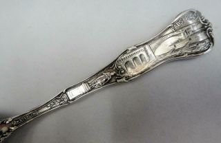 Antique Sterling Silver Souvenir Spoon,  Full Size,  World ' s Fair,  St.  Louis,  1904 7