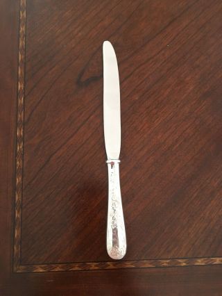 Old Maryland Engraved By Kirk Sterling Silver Dinner Knife - No Monogram