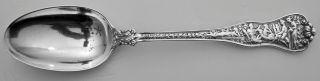 Antique 1878 Olympian Pattern Tiffany Sterling Silver Soup/serving Spoon Vg Cond