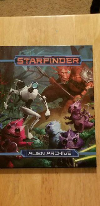Star Finder: Alien Archive Hard Cover Paizo - Rpg