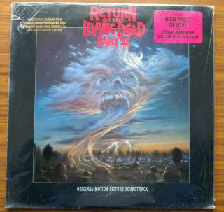 Return Of The Living Dead 2 (1988) Lp Soundtrack Us Release -