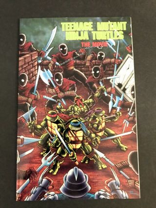 Teenage Mutant Ninja Turtles The Movie Graphic Novel (summer 1990) Vf/nm