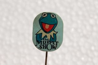 The Muppet Show / The Muppets / Kermit The Frog / Vintage Pin Badge Lapel