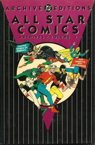 All Star Archives Vol.  1 Justice Society Golden Age Reprints
