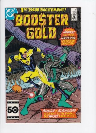 Booster Gold 1 1st Appearance Of Booster & Skeets Dc Comics 1986 Key Issue Nm