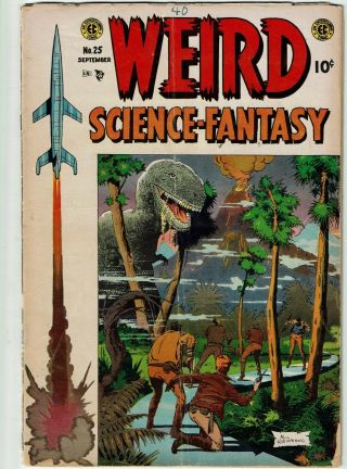 Weird Science - Fantasy 25 Best Ec Classic Pre Code Sci Fi Wood Krenkel Williamson