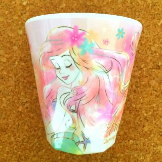 Ariel Little Mermaid Plastic Melamine Cup Precious Dream W Print Disney Princess