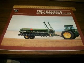 John Deere Drills,  Seeders,  And Seeding Tillers Brochure
