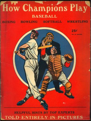 How Champions Play Baseball Nn Rare Not In Guide Street & Smith 1948 Gd - Vg