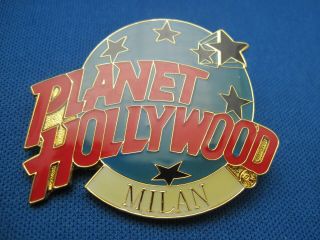 Planet Hollywood Collectible Lapel Or Hat Pin Classic Logo Milan