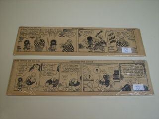 Captain And The Kids By Rudolf Dirks - May - Jun 1937 - 50 Daily Comic Strips