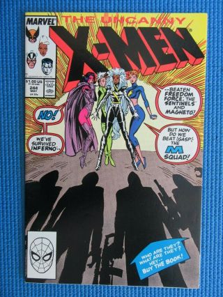Uncanny X - Men 244 - (nm -) - 1st App Of Jubilee - Colossus,  Wolverine,  Cyclops