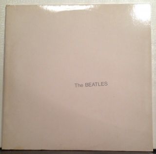 Beatles Self Titled White Album Lp Ex Vinyl Purple Capitol Gatefold
