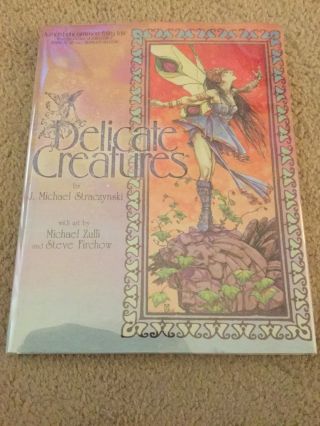 Delicate Creatures Hc 1st By J.  Michael Straczynski (babylon 5) Top Cow - Signed