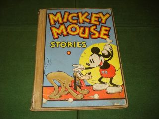 1934 Mickey Mouse Stories Book
