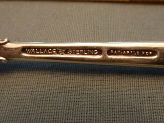 Wallace Grande Baroque Sterling Silver 5 1/2 