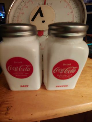 Coca Cola Salt And Pepper Shakers