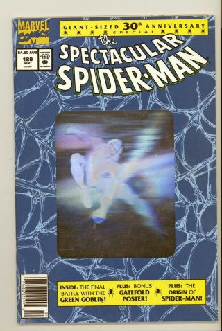 Spectacular Spider - Man 189 Rare Australian Price Variant