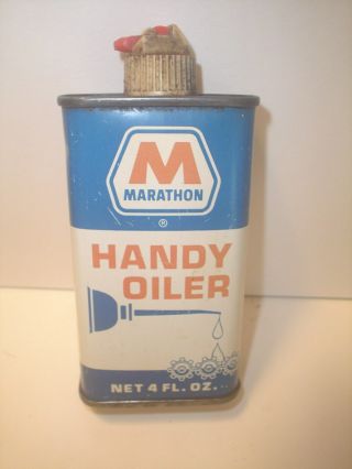 Findlay,  Ohio,  Vintage Marathon Oil Co.  Handy Oiler.