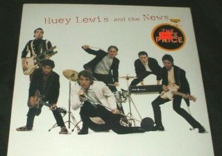 Huey Lewis & The News S/t 1980 Debut Lp Still Stock