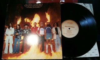 Lynyrd Skynyrd Rare Withdrawn Flame Cover 1977 Lp Street Survivors