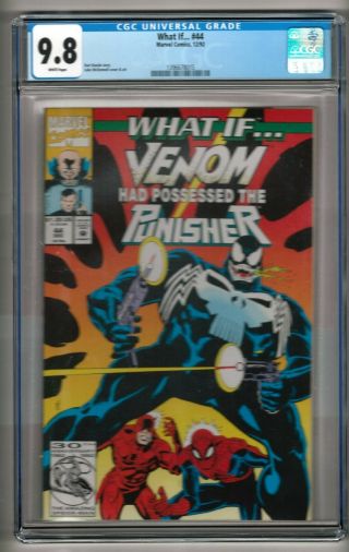 What If.  44 (1992) Cgc 9.  8 White Pages Busiek - Mcdonnell " Venom "