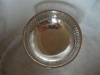 Pierced Bowl Sterling Silver Birmingham 1921