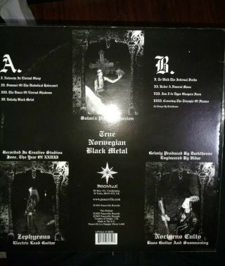 Darkthrone Under a Funeral Moon LP True Norwegian Black Metal Mayhem Gorgoroth 2