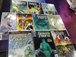 Fantastic Four 1 - 10 - Complete To - Date - Marvel - Includes War Of The Realms