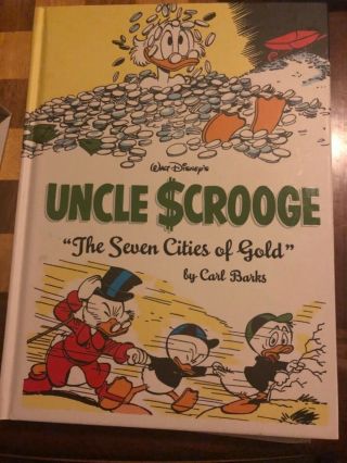 Disneys Uncle Scrooge Box Set Only A Poor Old Man The 7 Cities Of Gold Carl Bark 8