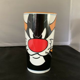 Vintage 2000 Sylvester The Cat Ceramic Coffee Cup Mug Warner Bros.  Looney Tunes