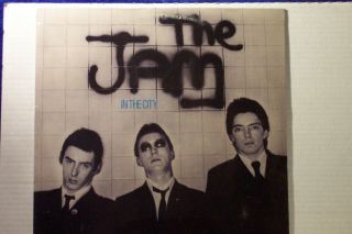 The Jam Lp " In The City " 1977 Polydor Records " No Bar Code "