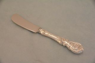 Reed & Barton Francis I Sterling 6 - 1/4 " Hh Paddle Blade Butter Spreader No Mono