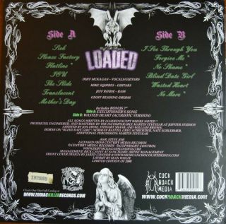 Duff McKagan ' s Loaded ‎– Sick Vinyl LP & 7 