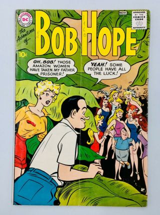 The Adventures Of Bob Hope 65 - Dc 1960 Vintage Comic