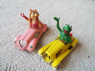 Vintage 1979 Henson Muppets Corgi Miss Piggy & Kermit Cars Nr