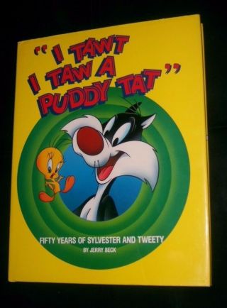 Warner Bros 50 Years Of Sylvester & Tweety Hardcover Book - Rare