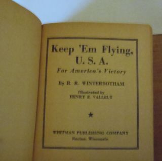 4 each 1940s BETTER LITTLE BOOKS 1940s Keep ' em Flying,  Punch Davis,  Ray Land 5