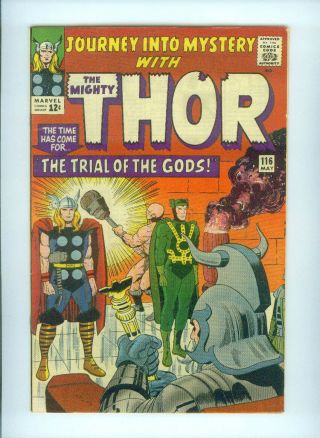 Journey Into Mystery (1965) 116 Stan Lee Jack Kirby The Mighty Thor