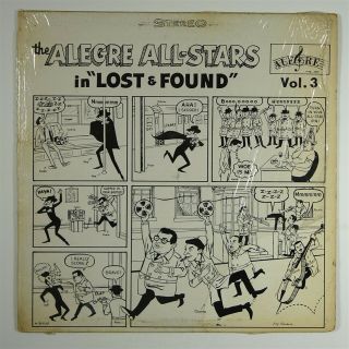 Allegre All - Stars " Lost And Found.  Vol.  3 " Latin Descarga Guaguanco Lp Allegre