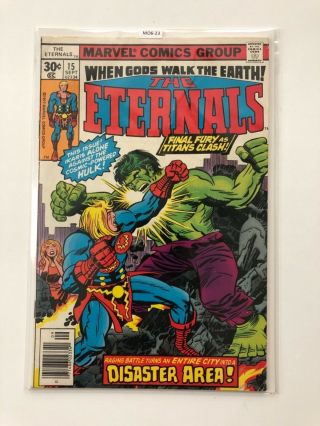 Eternals 15 [jack Kirby] Hulk Marvel Comic Book Movie Vg/fn Mo6 - 23