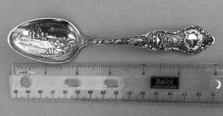 Vintage Souvenir Spoon Mackinac Island Sterling Silver