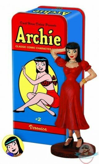 Dark Horse Deluxe Archie Comics Veronica 2 Figure In Tin W/button 300/500