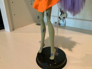 Custom One of a kind fan created Zombie Tramp style doll 8 Monster high OOAK 4